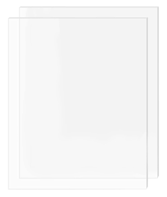 3Mm Clear Acrylic Sheets 12 X 16 X 1/8 Inch , Thin Clear Plexiglass Panel For Laser