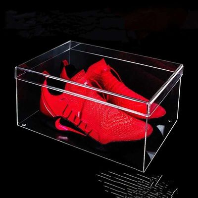 Container Store Clear Acrylic Stackable Shoe Boxes Sustainable Customized Logo