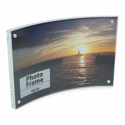 Magnetic Curved Acrylic Frame