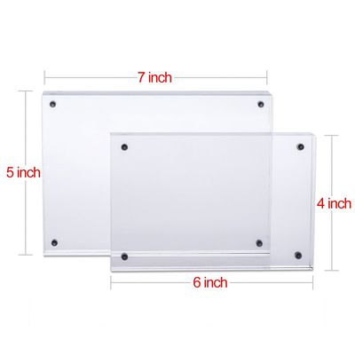 waterproof Acrylic Display Stand A4 Paper Holder
