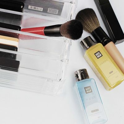 OEM 8 Tier Acrylic Display Box Makeup Cube Box Non Toxic