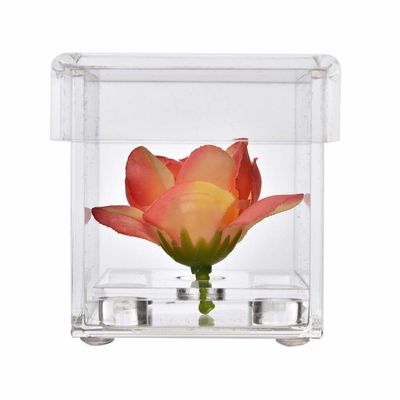 PMMA Acrylic Storage Box , Multipurpose Acrylic Boxes For Flowers