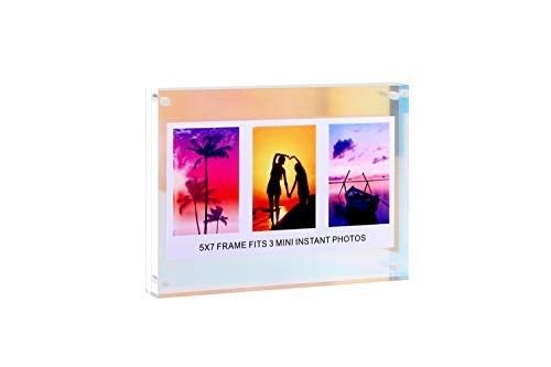 4x6 Clear Acrylic Wall Mount Floating Frameless Picture Frame For Family