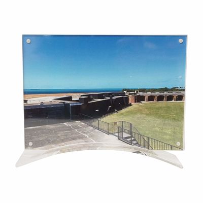 Lightweight Acrylic Photo Display Detachable Acrylic Self Standing Frame