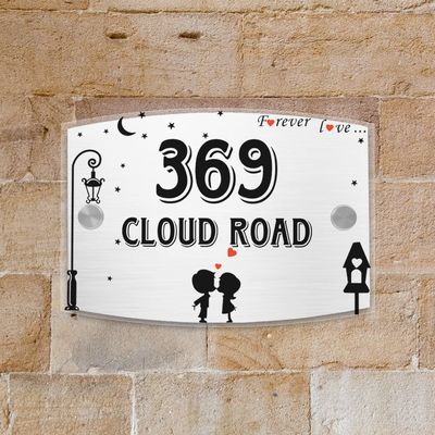 Arc Frosted Acrylic Word Signs Acrylic Door Signs For Children'S Playroom