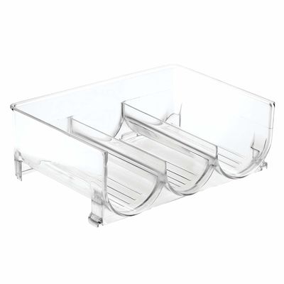 Contemporary Stackable Acrylic Wine Bottle Holder For Kitchen Countertops