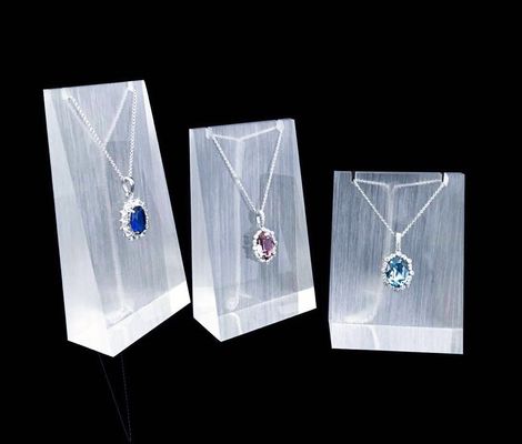Shatter Resistant Acrylic Necklace Display Stands