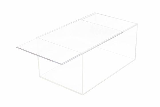 Versatile Clear Acrylic Display Case Fine Workmanship 8&quot; X 6&quot; X 13&quot;