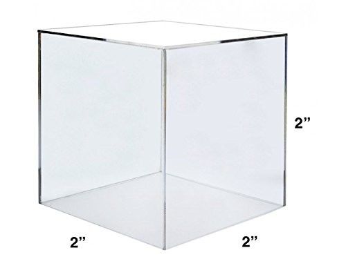Sculpture Storage Clear Acrylic Cube Display Box