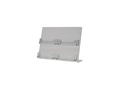 Exquisite Workmanship Acrylic Clear Board Counter Plastic Card Display Stands