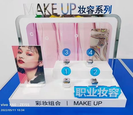 OEM / ODM Eco Friendly Acrylic Cosmetic Display Suitable For Cake Pop
