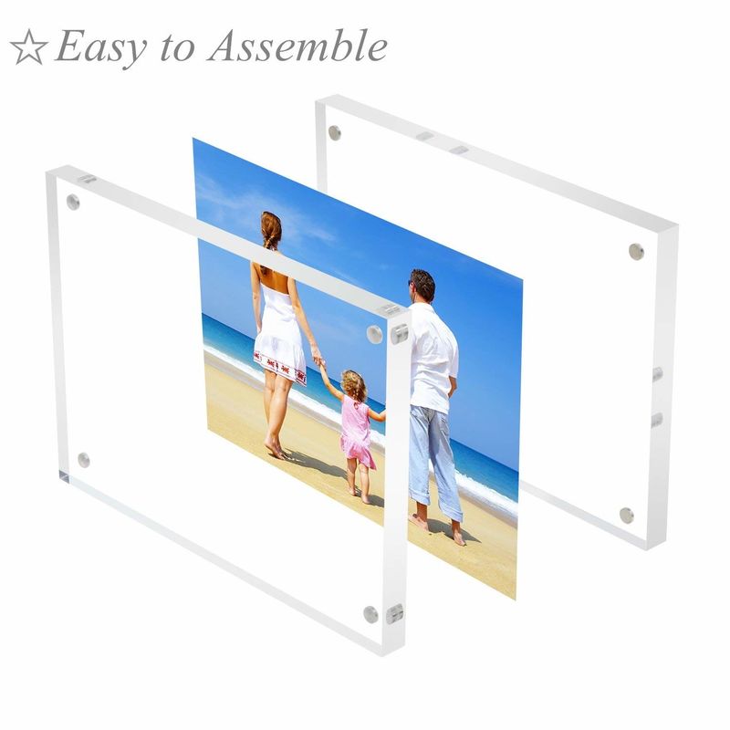 Non Glare Acrylic Frameless Picture Frames