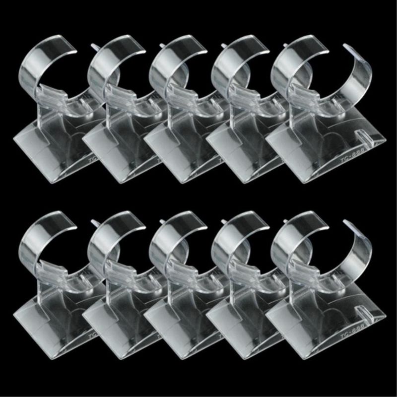 General 20pcs/Lot Acrylic Display Frame Plastic Watch Stand Customized Logo