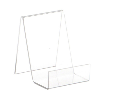 Clear A3 A4 A7 Acrylic Tabletop Sign Holders For Supermarket